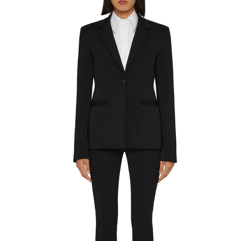 Givenchy Black Elastane Blazer for Women - Elegant & Versatile