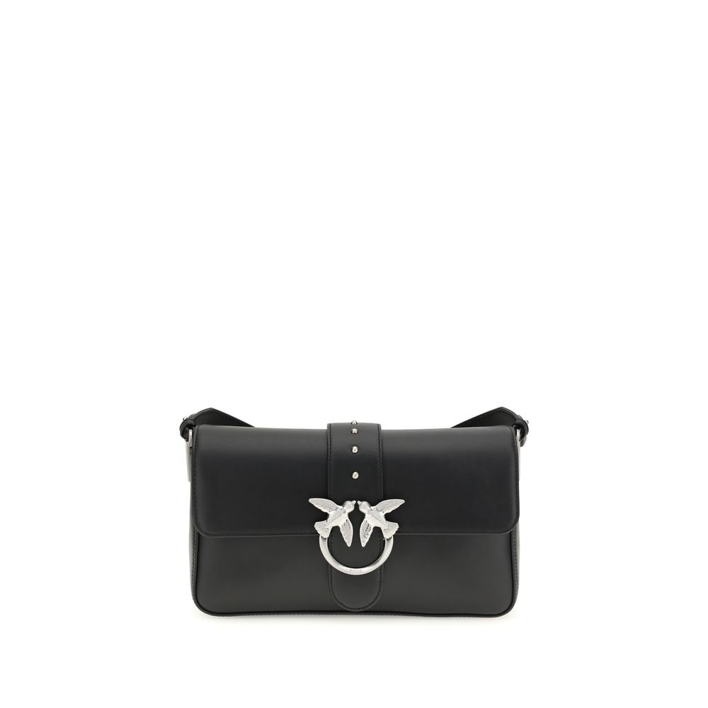 PINKO Love One Black Leather Wallet - Luxurious and Versatile