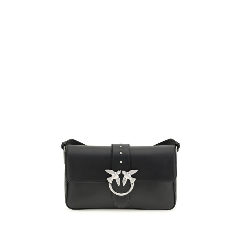 PINKO Love One Black Leather Wallet - Luxurious and Versatile