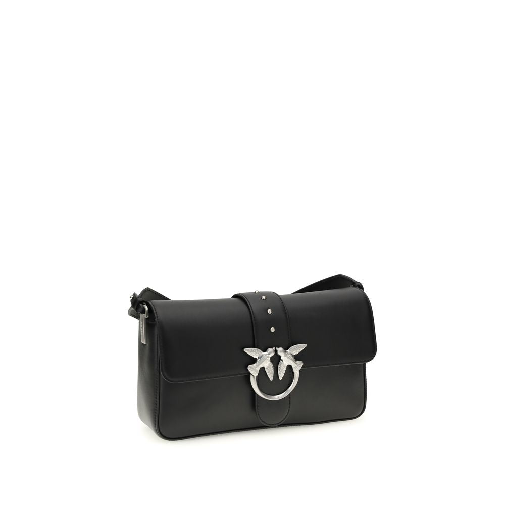 PINKO Love One Black Leather Wallet - Luxurious and Versatile