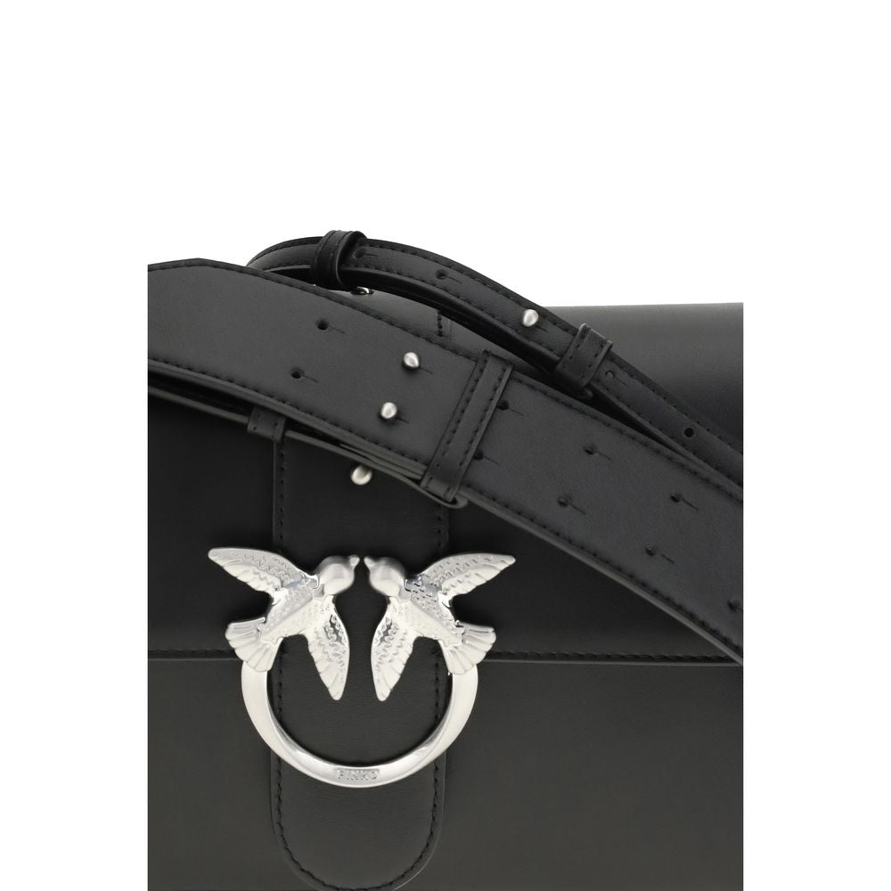 PINKO Love One Black Leather Wallet - Luxurious and Versatile