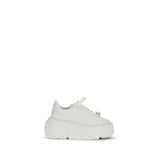 Casadei Nexus White Rubber Platform Sneakers for Women