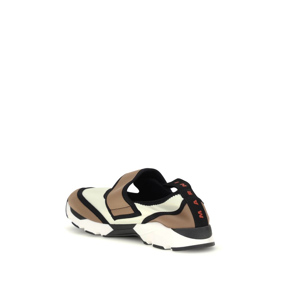 Marni Multicolor Polyamide Athletic Sneakers