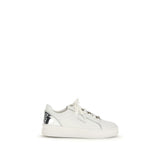 PINKO Iris White Calf Leather Low Top Sneakers