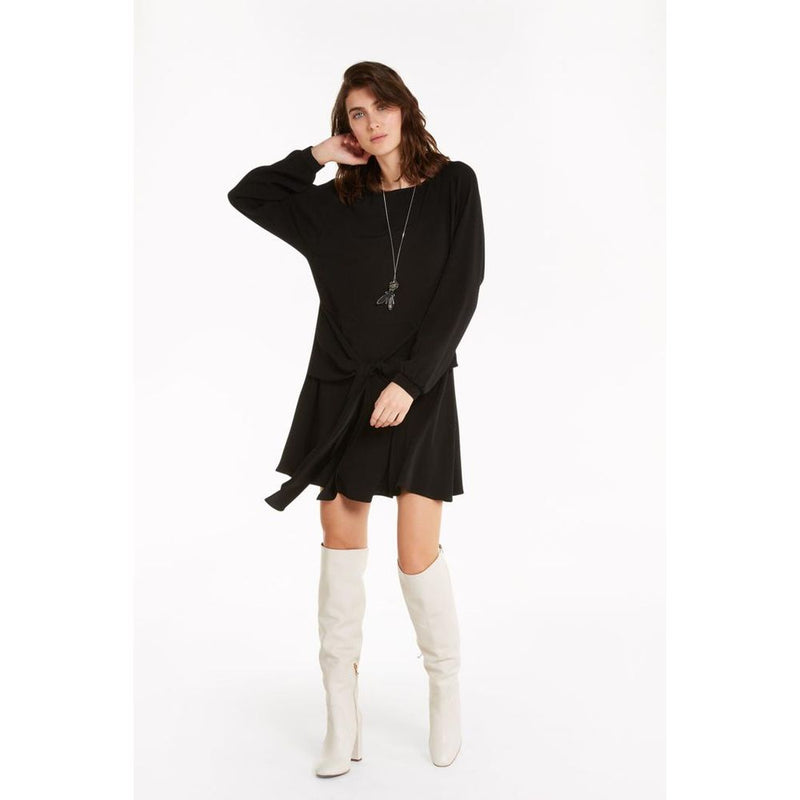 Patrizia Pepe Black Viscose Casual Dress for Women