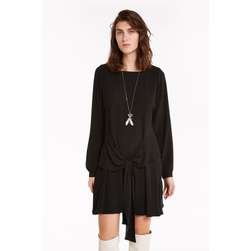 Patrizia Pepe Black Viscose Casual Dress for Women