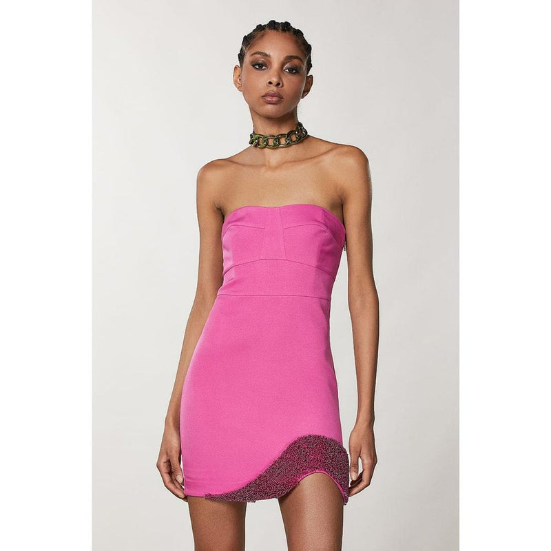 Patrizia Pepe Light Purple Orchid Casual Dress for Women