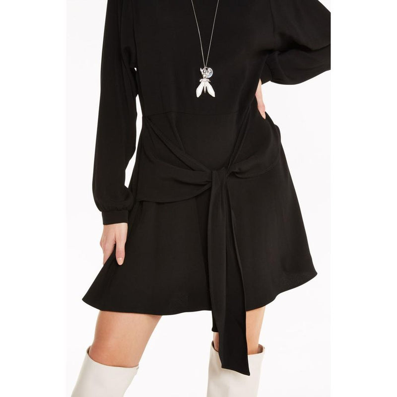 Patrizia Pepe Black Viscose Casual Dress for Women