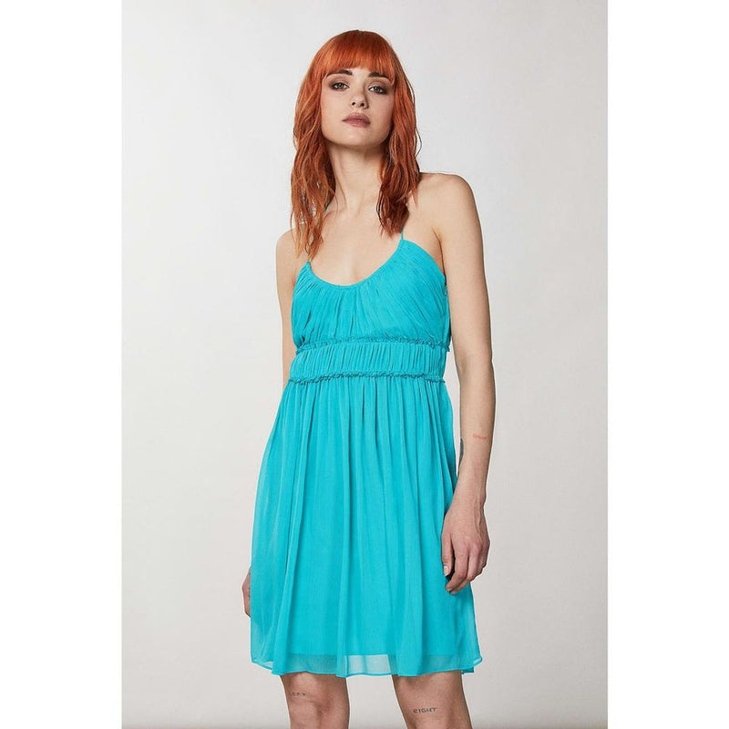 Patrizia Pepe Aqua Green Casual Dress - IT40