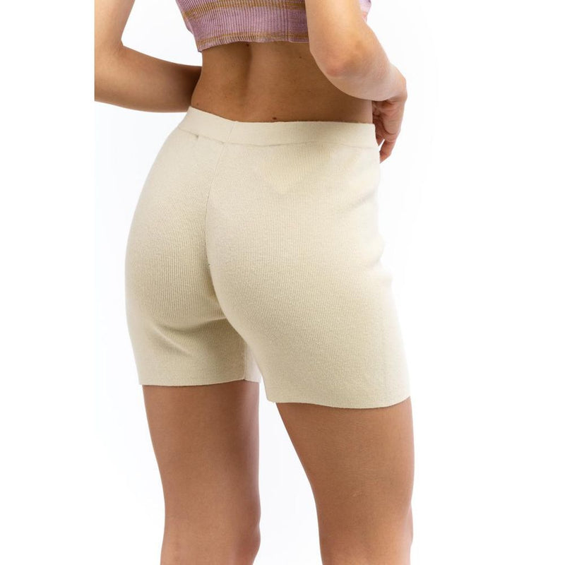 Patrizia Pepe Beige Nylon Shorts - Élégance et Confort