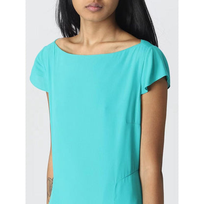 Patrizia Pepe Green Viscose Casual Dress