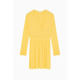 Patrizia Pepe Yellow Viscose Casual Dress for Women