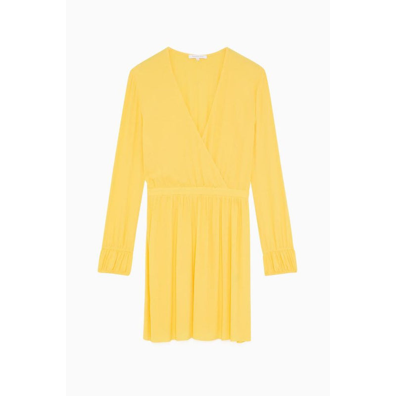 Patrizia Pepe Yellow Viscose Casual Dress for Women
