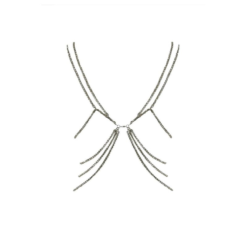Patrizia Pepe White Copper Bra - Élégance et Éclat