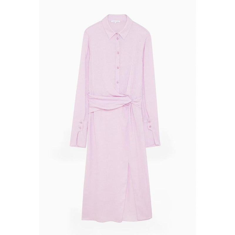 Patrizia Pepe Purple Copper Casual Dress - Elegant Long Sleeve