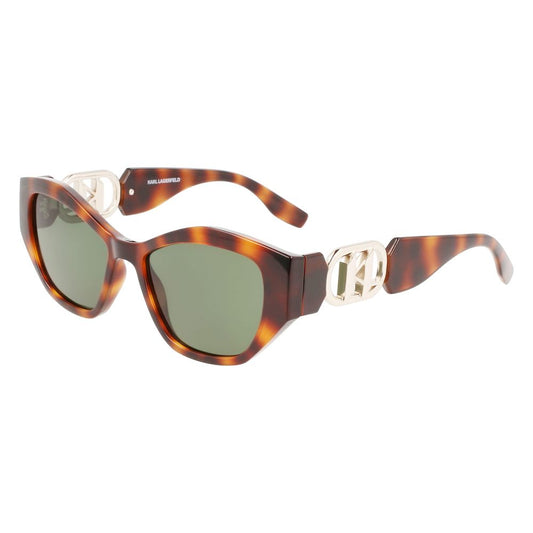 Karl Lagerfeld KL6086S Brown Injected Sunglasses for Women