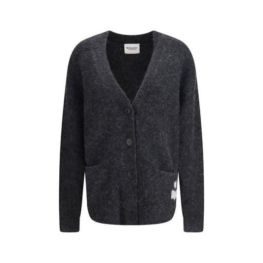 Isabel Marant Étoile Cardigan en Alpaga Vicugna Pacos Gris