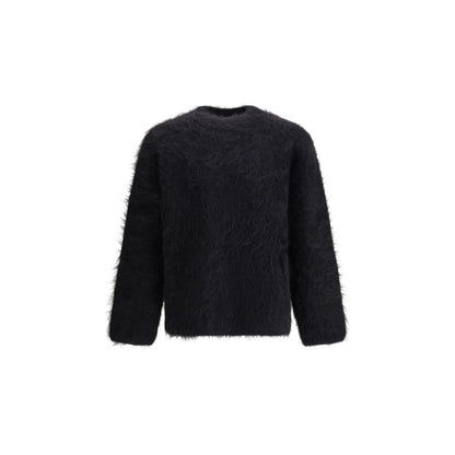 SÉFR Black Alpaca Vicugna Pacos Sweatshirt