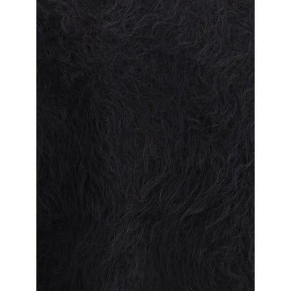 SÉFR Black Alpaca Vicugna Pacos Sweatshirt