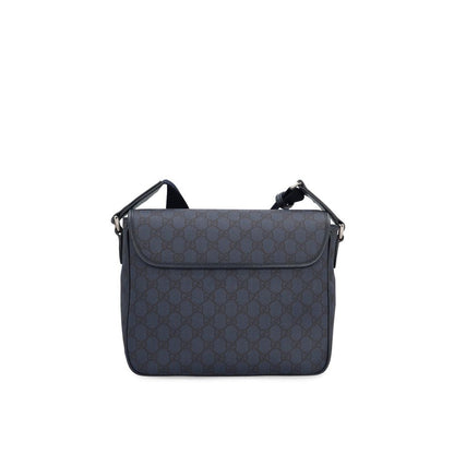 Gucci Blue Fabric Shoulder Bag