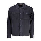 Rifle blauw katoenen herenshirt