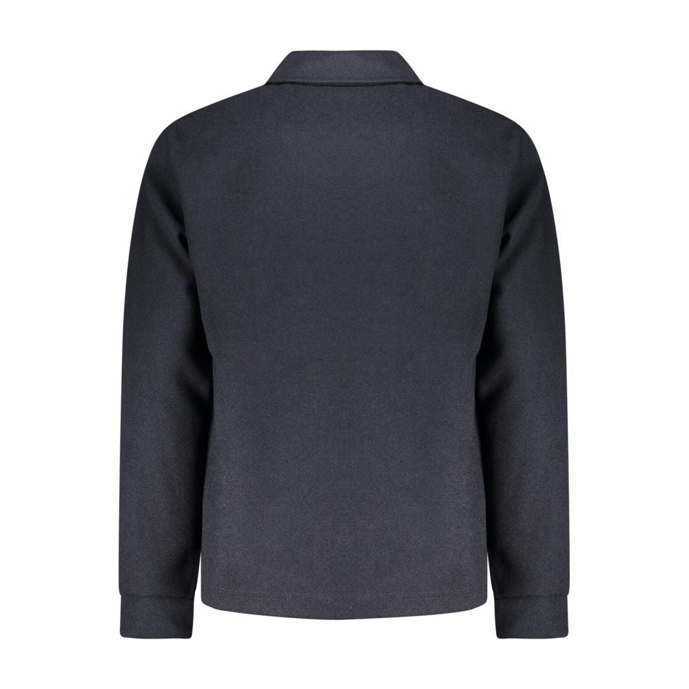 Rifle blauw katoenen herenshirt