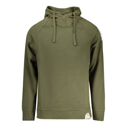 Sweat-shirt homme Rifle Verde en coton