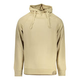 Rifle Beige Cotton Men's Sweatshirt - Stylish Comfort