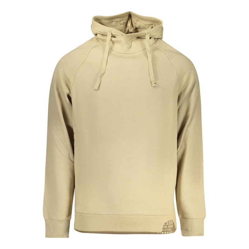 Rifle Beige Cotton Men's Sweatshirt - Stylish Comfort
