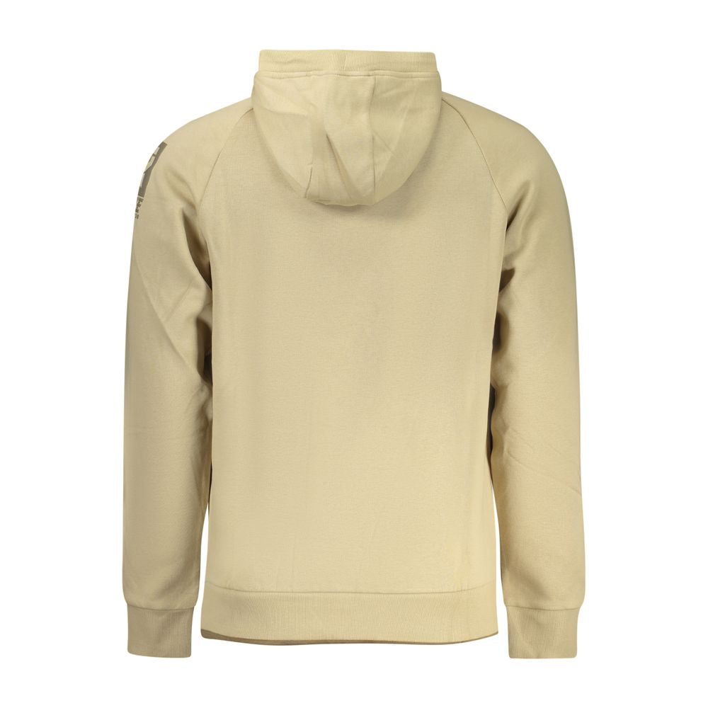 Rifle Beige Cotton Men's Sweatshirt - Stylish Comfort