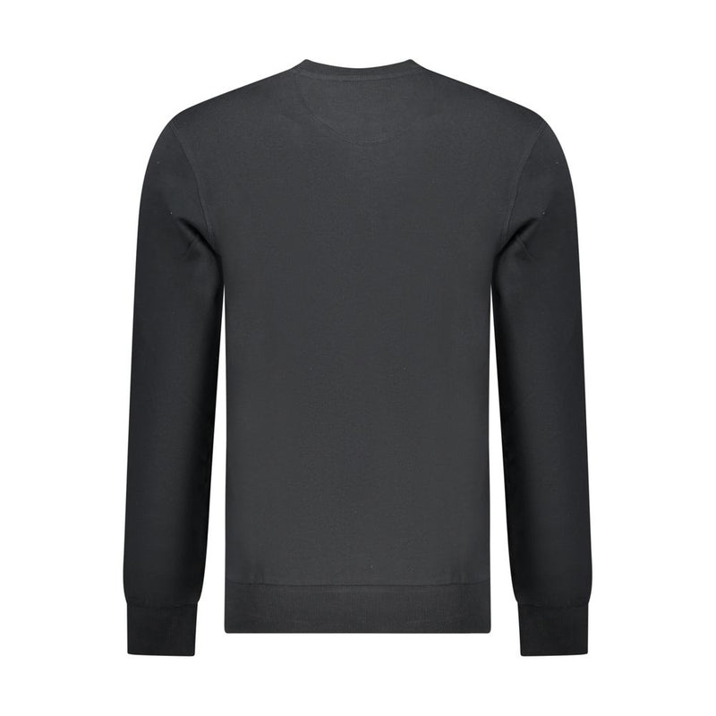North Sails Black Cotton Men Sweatshirt - Stylish Comfort