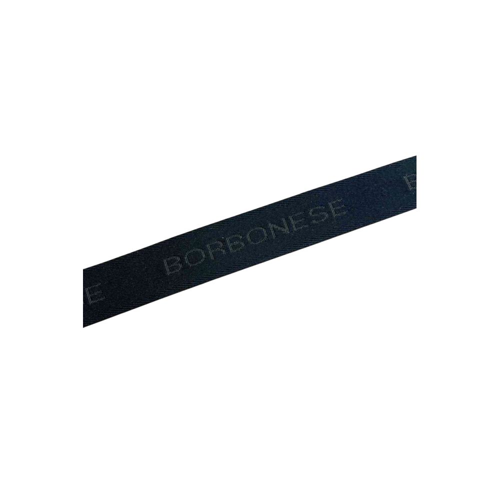 Ceinture en Polyester Noire pour Homme Borbonese