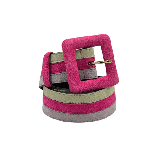Borbonese Multicolor Leather Women Belt