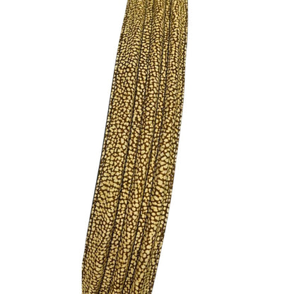 Borbonese Beige Leather Women Belt