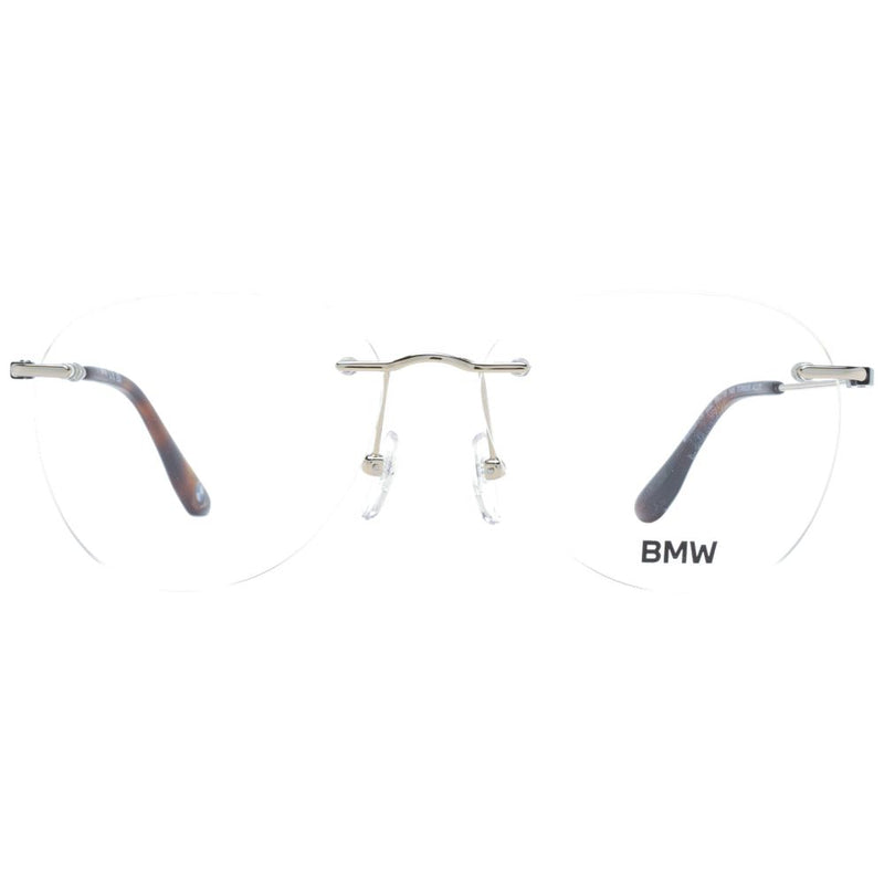 BMW Gold Titanium Glasses (Frames) - Stylish Rimless Design