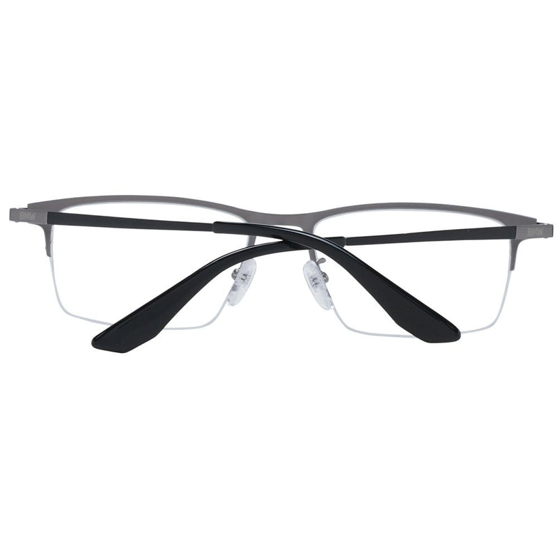 BMW Black Titanium Glasses (Frames) - Stylish Half-Rim Design
