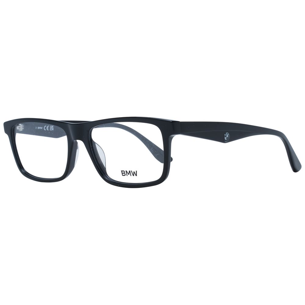 BMW Black Plastic Glasses Frames for Men