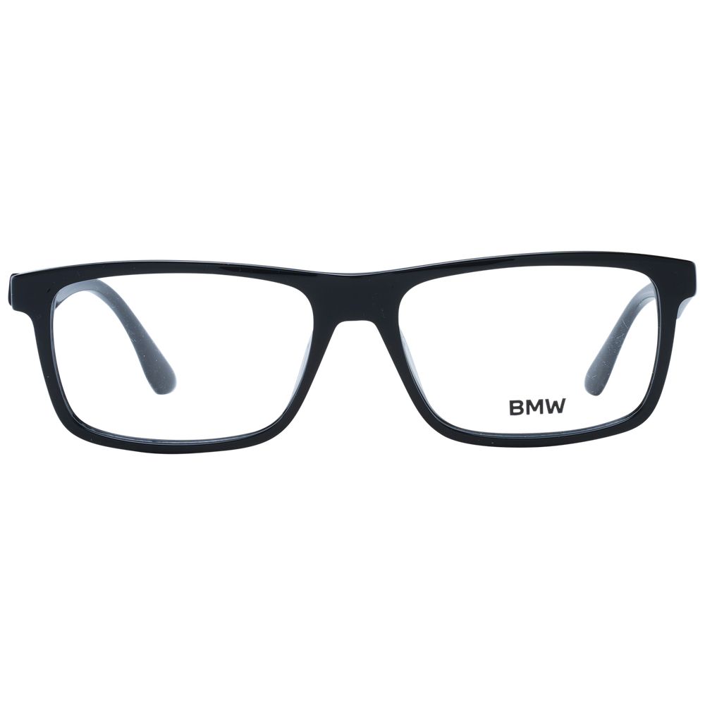 BMW Black Plastic Glasses Frames for Men