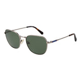 Gant Gray Metal Sunglasses - Polarized Green Lenses