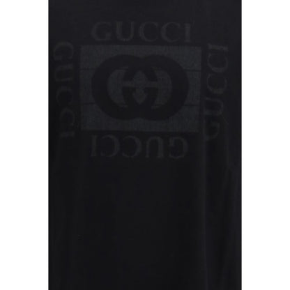 Gucci Black Cotton T-Shirt