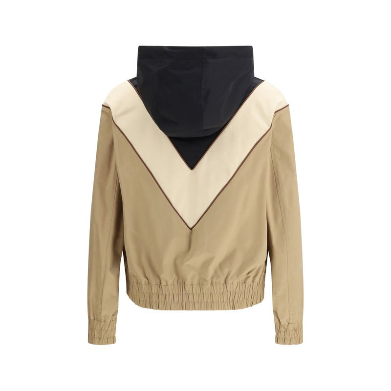 Valentino Multicolor Polyester Shell Jacket with VLogo