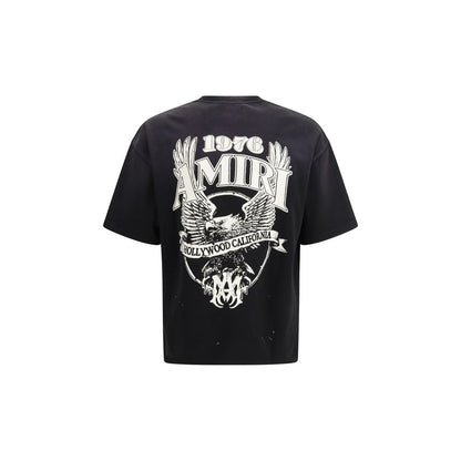 Amiri Black Cotton T-Shirt