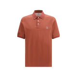 Brunello Cucinelli Multicolor Cotton Polo Shirt for Men