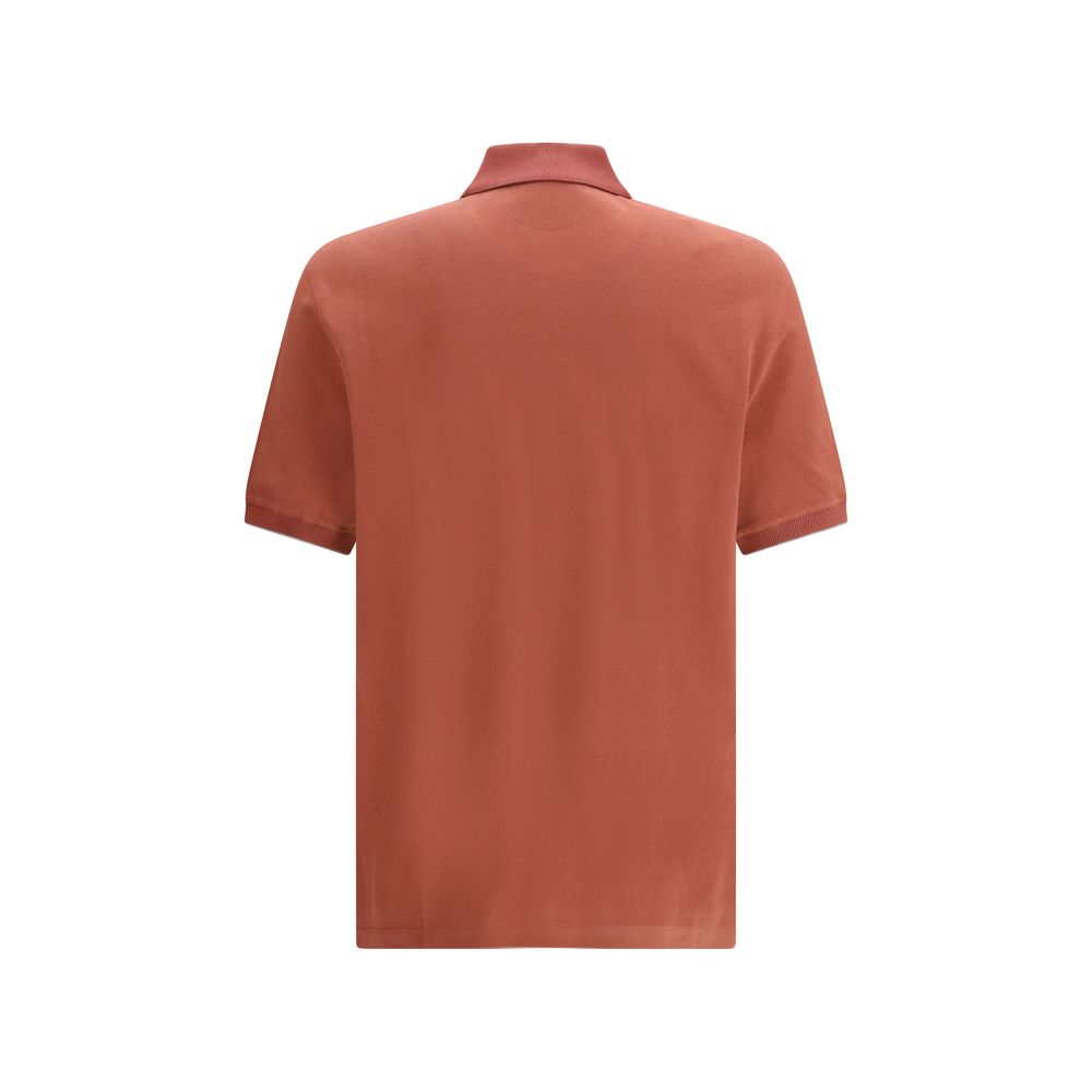 Brunello Cucinelli Multicolor Cotton Polo Shirt for Men
