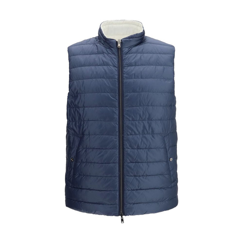 Herno Witte Polyamide Mouwloos Jack