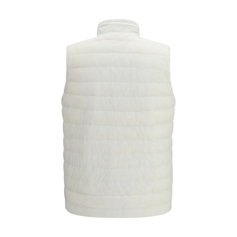 Herno Witte Polyamide Mouwloos Jack