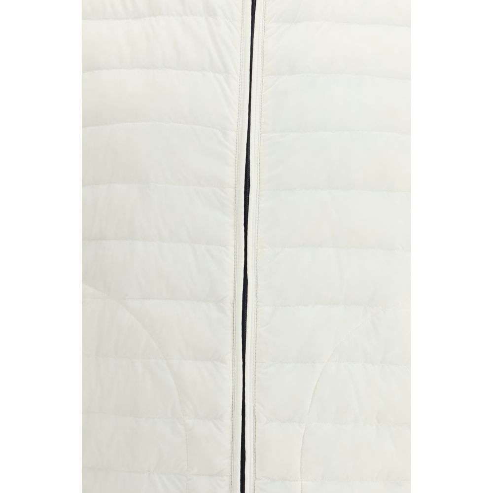 Herno Witte Polyamide Mouwloos Jack