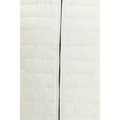 Herno Witte Polyamide Mouwloos Jack
