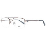 BMW Bronze Metal Glasses (Frames) - Stylish Half-Rim Design