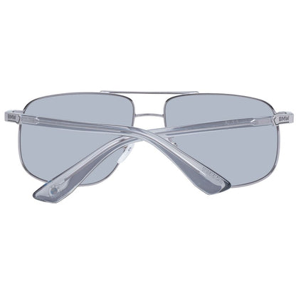 Lunettes de soleil BMW en métal gris